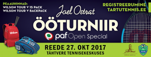 Joel Ostrat ÖÖturniiri Paf Open Special 27.10.2017